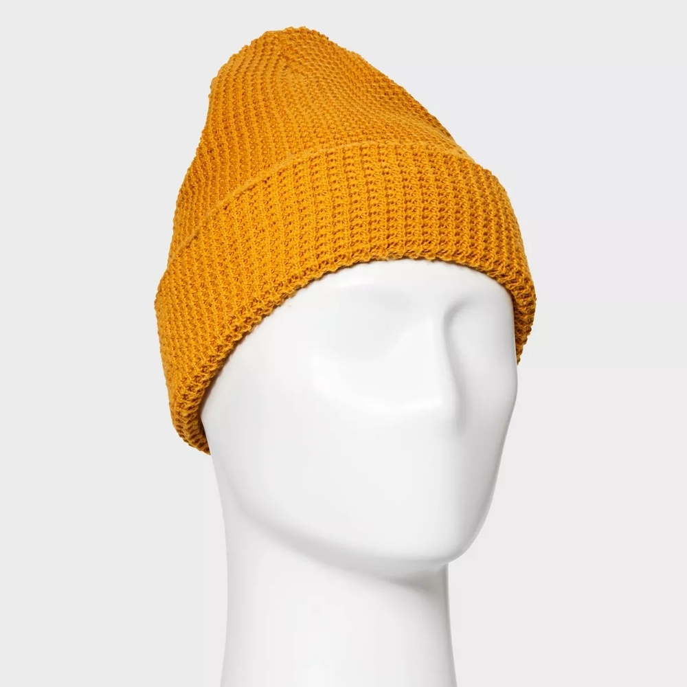 Men's Waffle Knit Beanie - Goodfellow & Co™
